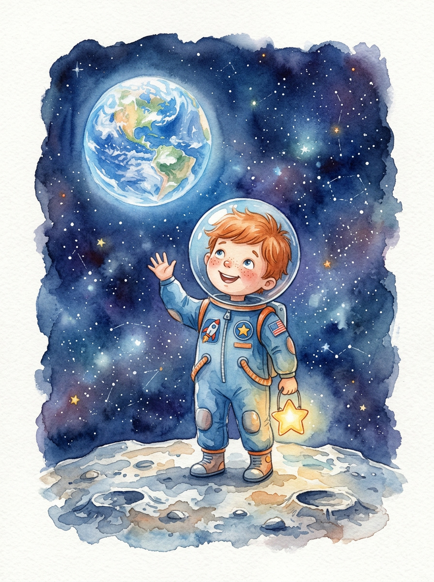 Emils Reise zum Mond